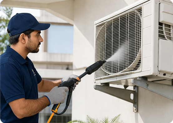 Outdoor Unit Cleaning